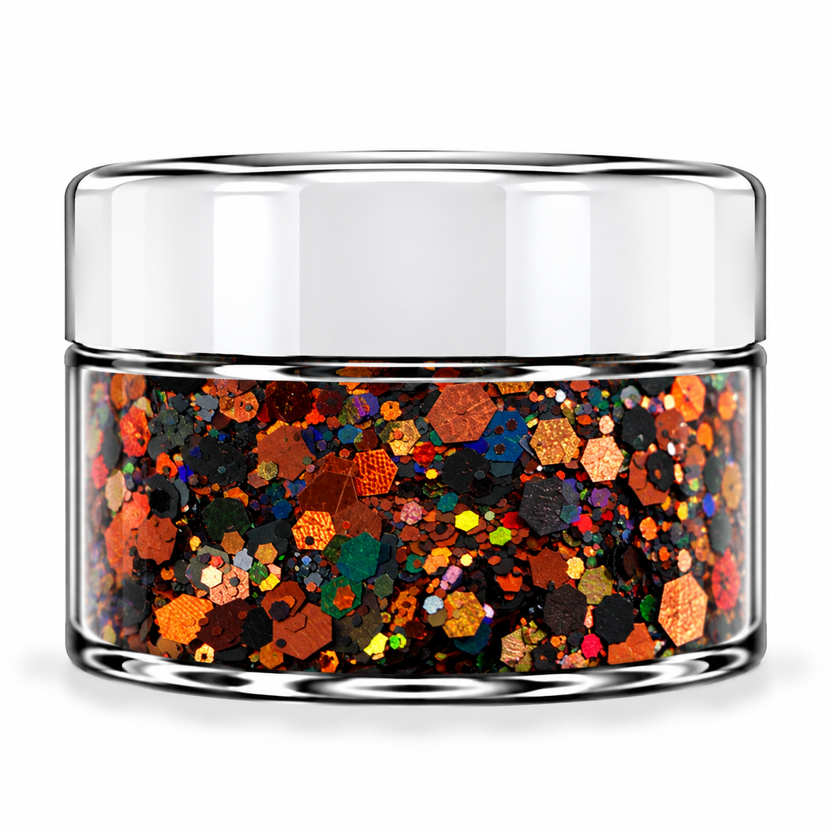 AUTUMN FIRE – Chunky Glitter – Mixed Size Nail Glitter for Acrylic Nails – 1 oz