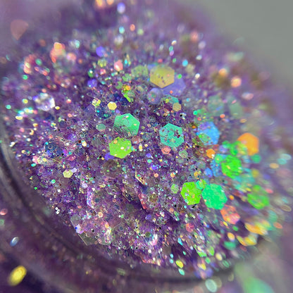 MOONBEAM.                   Translucent Glitter – Iridescent Nail Glitter for Acrylic Nails – 1 oz