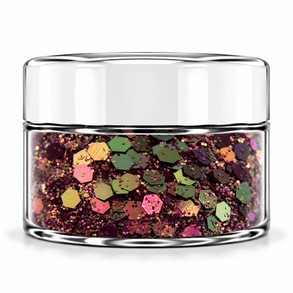 PHOENIX                                                            Chameleon Glitter.                      Color Shifting Glitter for Acrylic Nails – 1 oz