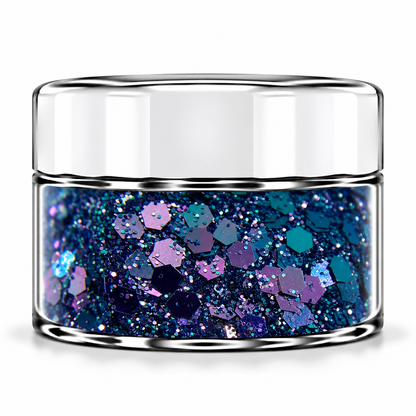 MYSTIC                            Chameleon Glitter.                      Color Shifting Glitter for Acrylic Nails – 1 oz