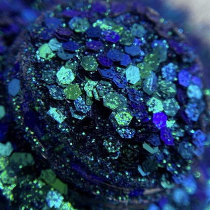 MERMAID                                            Chameleon Glitter.                      Color Shifting Glitter for Acrylic Nails – 1 oz