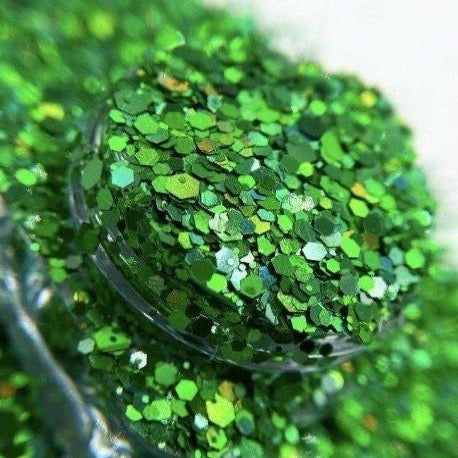 FOREST.                          Holographic Glitter – Mixed Size Nail Glitter for Acrylic Nails – 1 oz