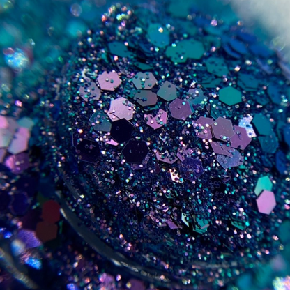 MYSTIC                            Chameleon Glitter.                      Color Shifting Glitter for Acrylic Nails – 1 oz